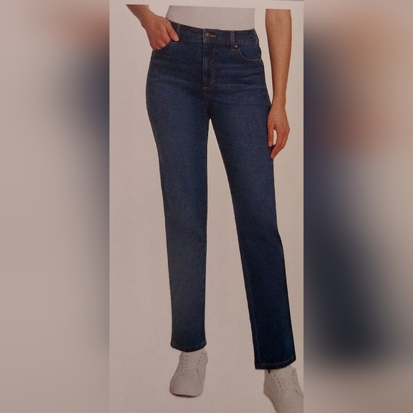 Gloria Vanderbilt Amanda 2.0 Jeans - new - size6 slimleg - Picture 1 of 2